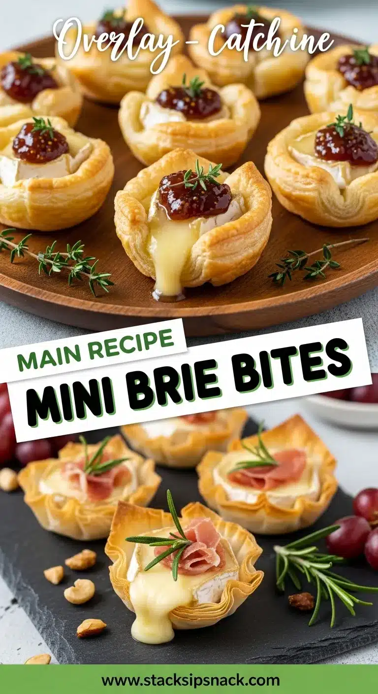 Mini Brie Bites 8 Storage and leftovers for Mini Brie Bites