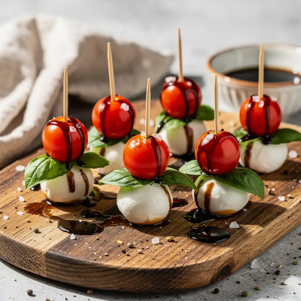 Mini Caprese Skewers 8 Ingredients for Mini Caprese Skewers