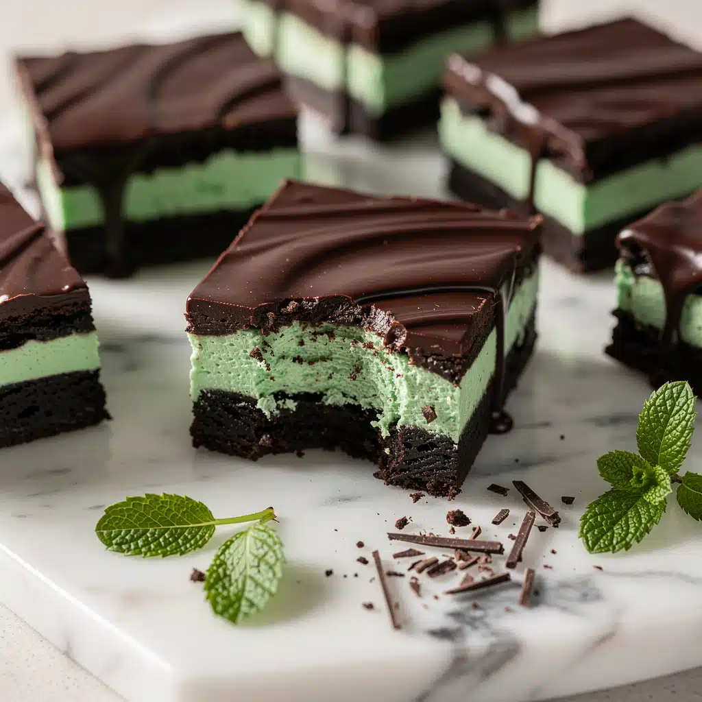 Mint Chocolate Brownies 8 Ingredients for Mint Chocolate Brownies