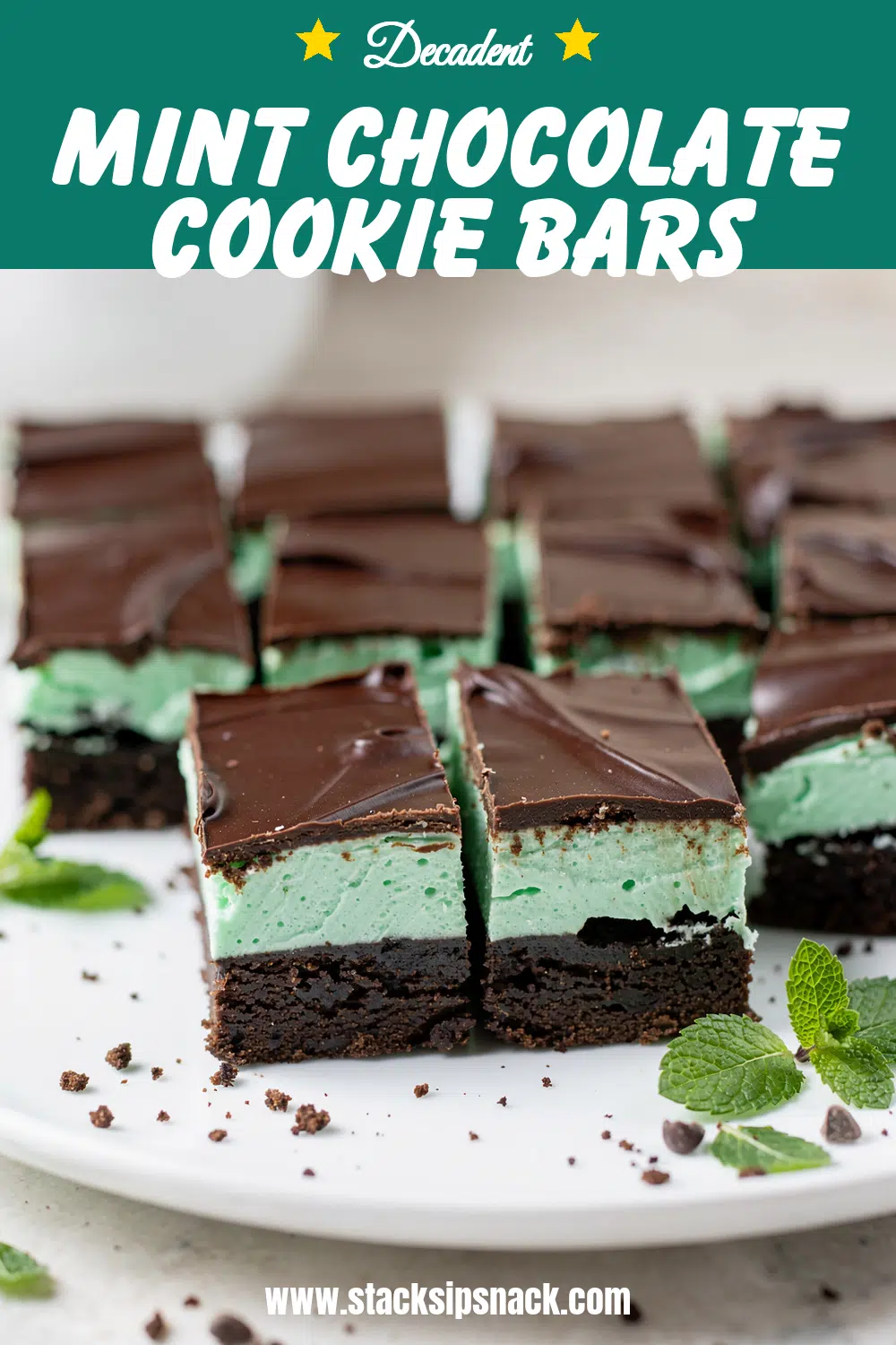 Mint Chocolate Cookie Bars 10 Storage and leftovers for Mint Chocolate Cookie Bars