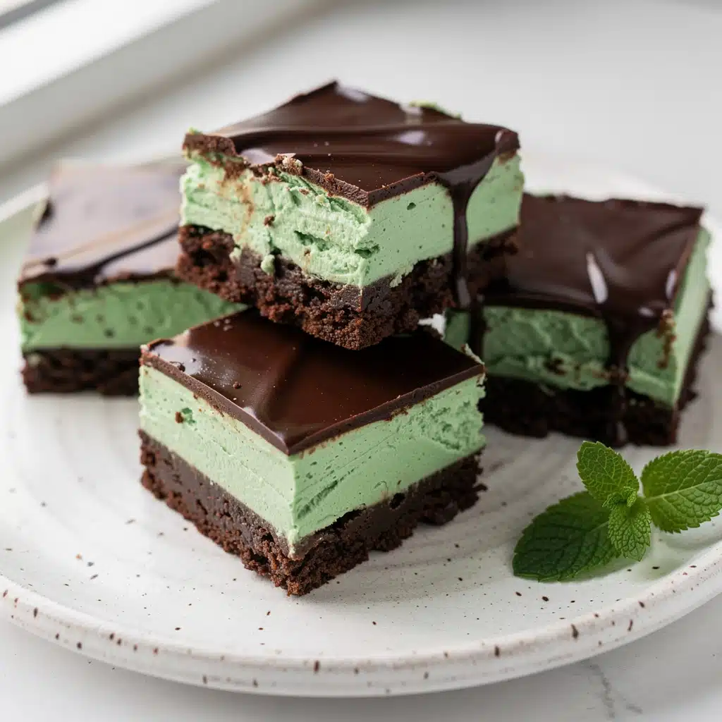 Mint Chocolate Cookie Bars 8 Ingredients for Mint Chocolate Cookie Bars