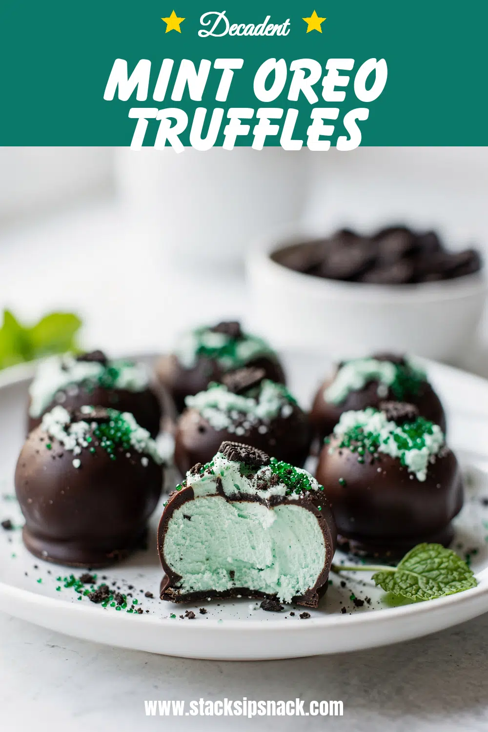 Mint Oreo Truffles 10 Storage and leftovers for Mint Oreo Truffles