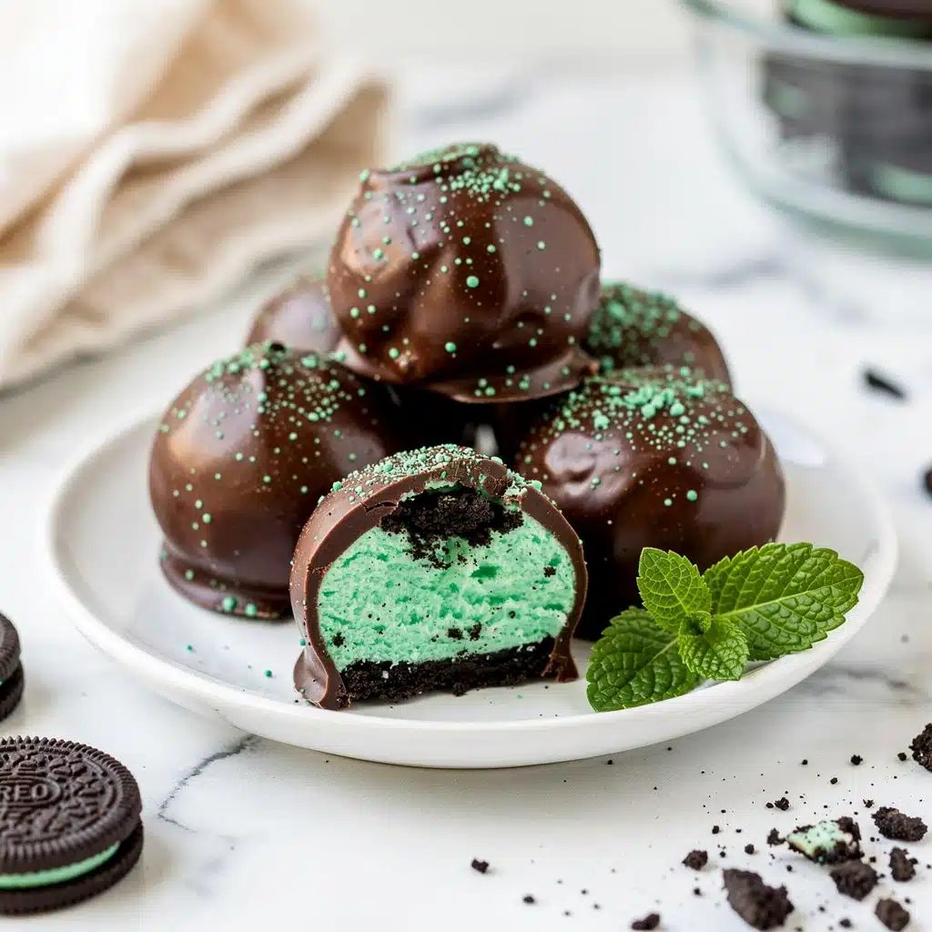 Mint Oreo Truffles 8 Ingredients for Mint Oreo Truffles