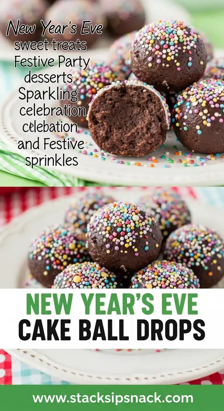 New Years Eve Cake Ball Drops 8 Storage and leftovers for New Years Eve Cake Ball Drops