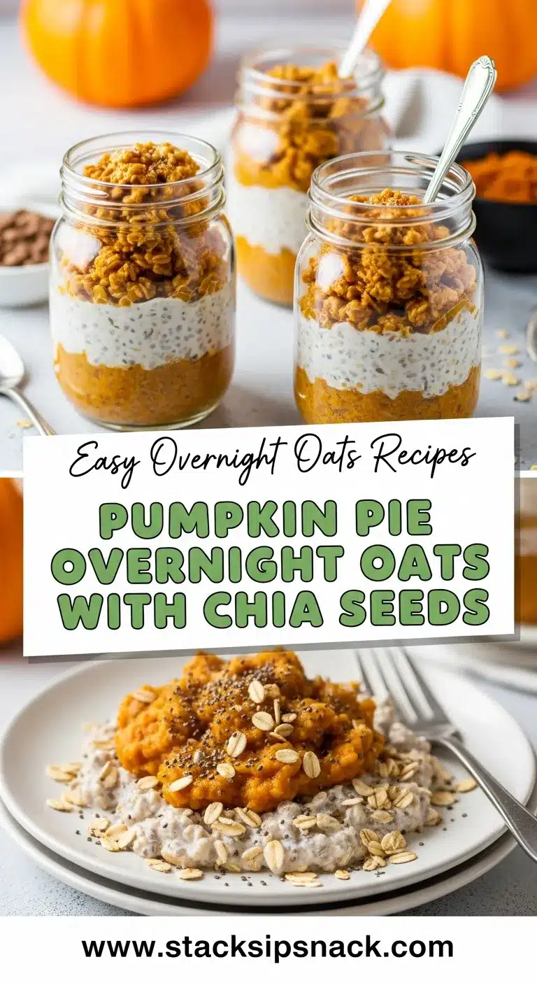 Pumpkin Pie Overnight Oats with Chia Seeds 8 Storage and leftovers for Pumpkin Pie Overnight Oats with Chia Seeds