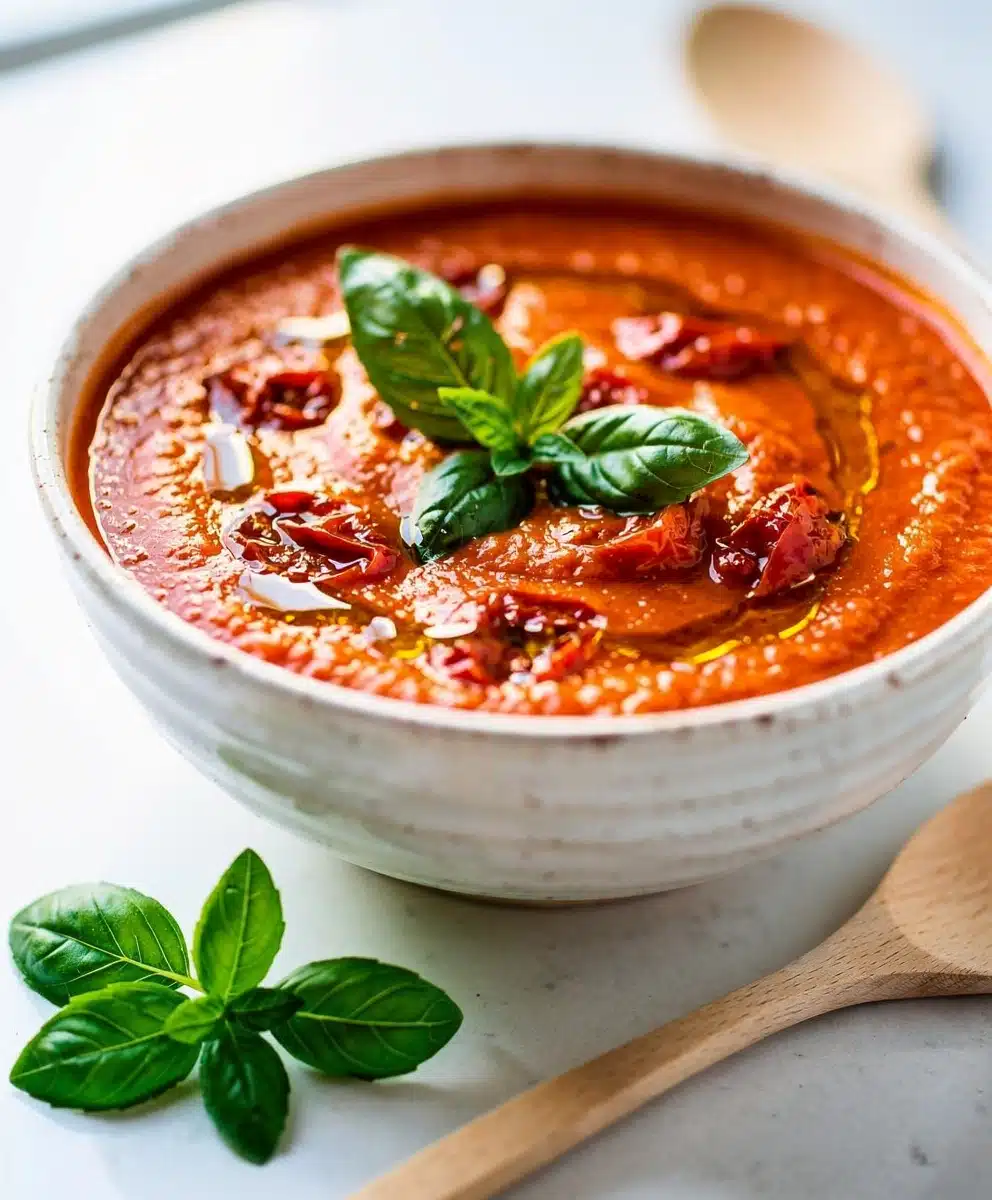 Roasted Tomato Basil Soup 6 Roasted Tomato Basil Soup featured image