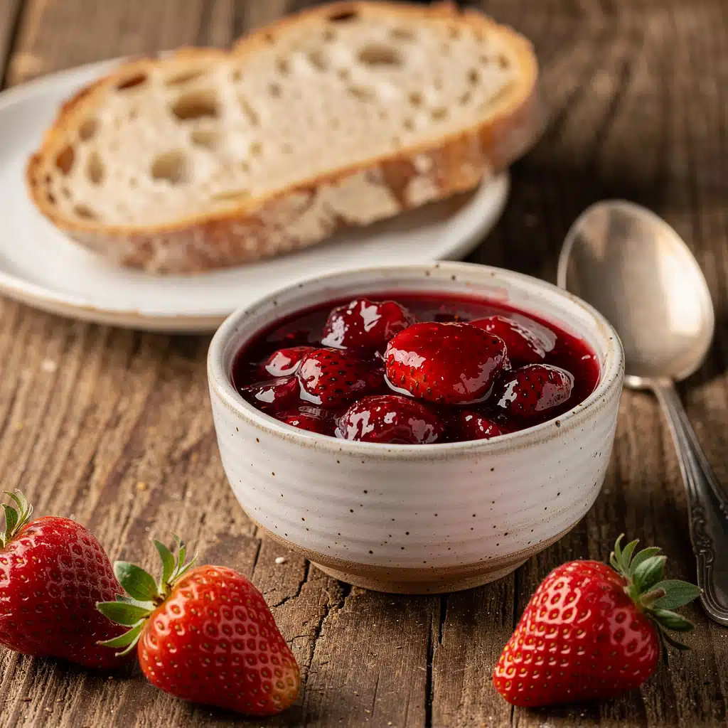 Italian stawberry jam 6 Ingredients for Italian stawberry jam