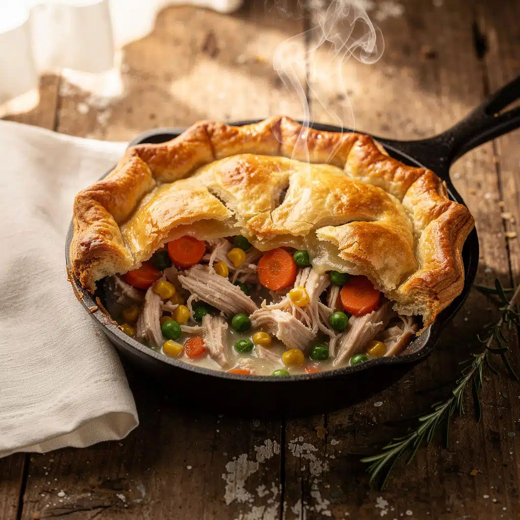 Leftover Turkey or Chicken Pot Pie Recipe 6 Ingredients for Leftover Turkey or Chicken Pot Pie Recipe