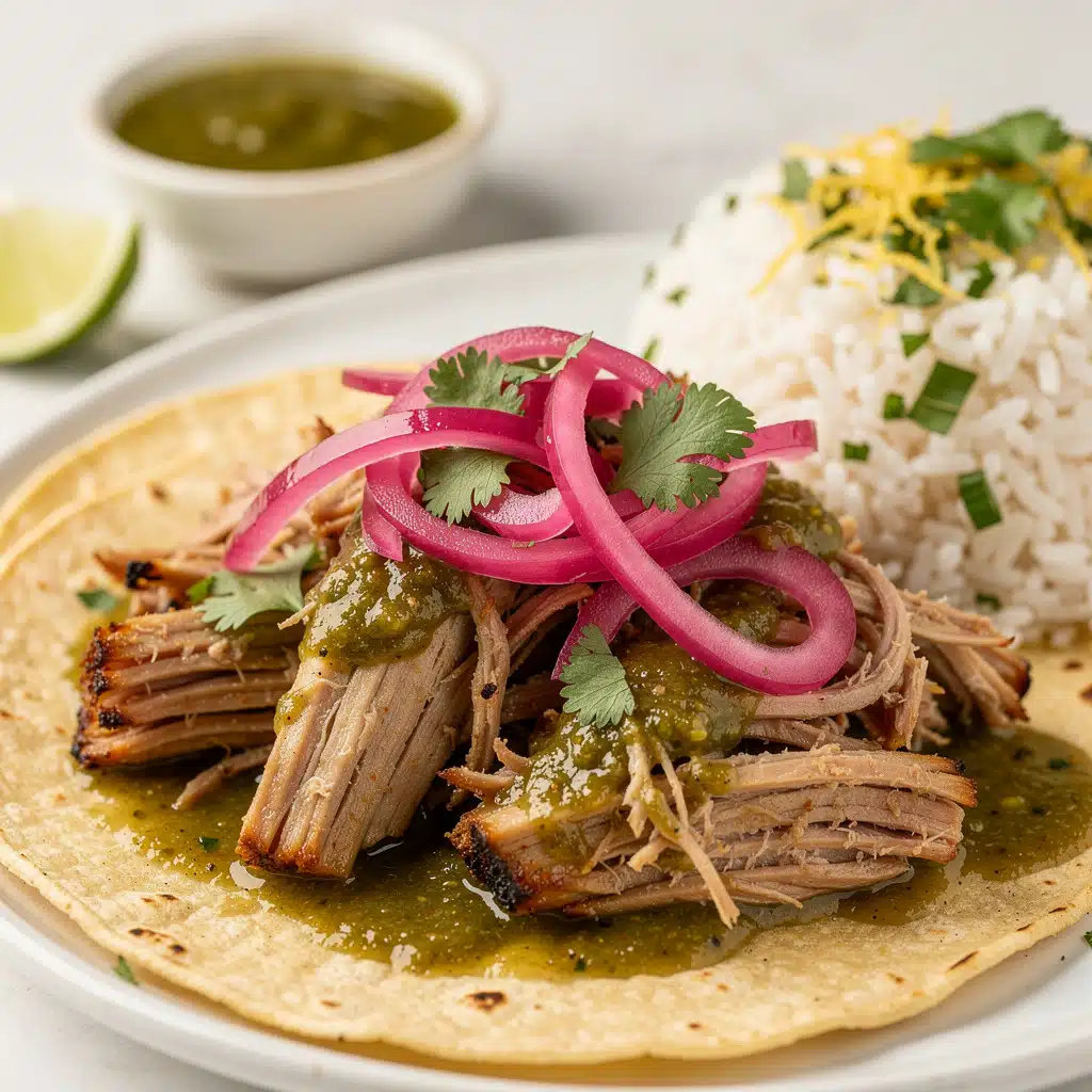 Crockpot Salsa Verde Pork 9 Recipe variations for Crockpot Salsa Verde Pork