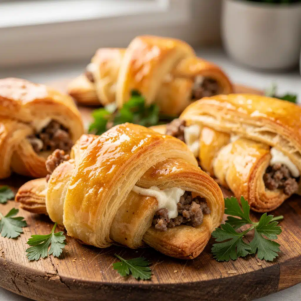 Sausage Cream Cheese Crescent Bites 8 Ingredients for Sausage Cream Cheese Crescent Bites