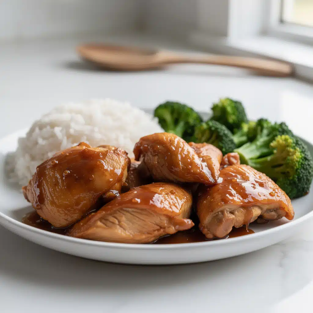 Slow Cooker Honey Garlic Chicken 8 Ingredients for Slow Cooker Honey Garlic Chicken
