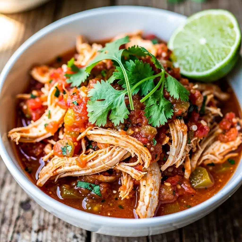 Slow Cooker Salsa Chicken 8 Ingredients for Slow Cooker Salsa Chicken