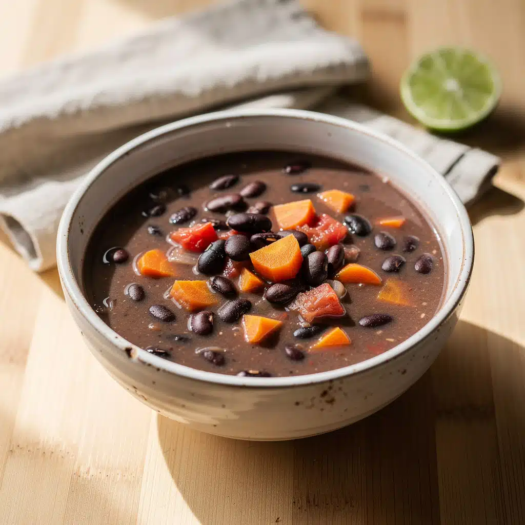 Smoky Black Bean Soup 8 Ingredients for Smoky Black Bean Soup