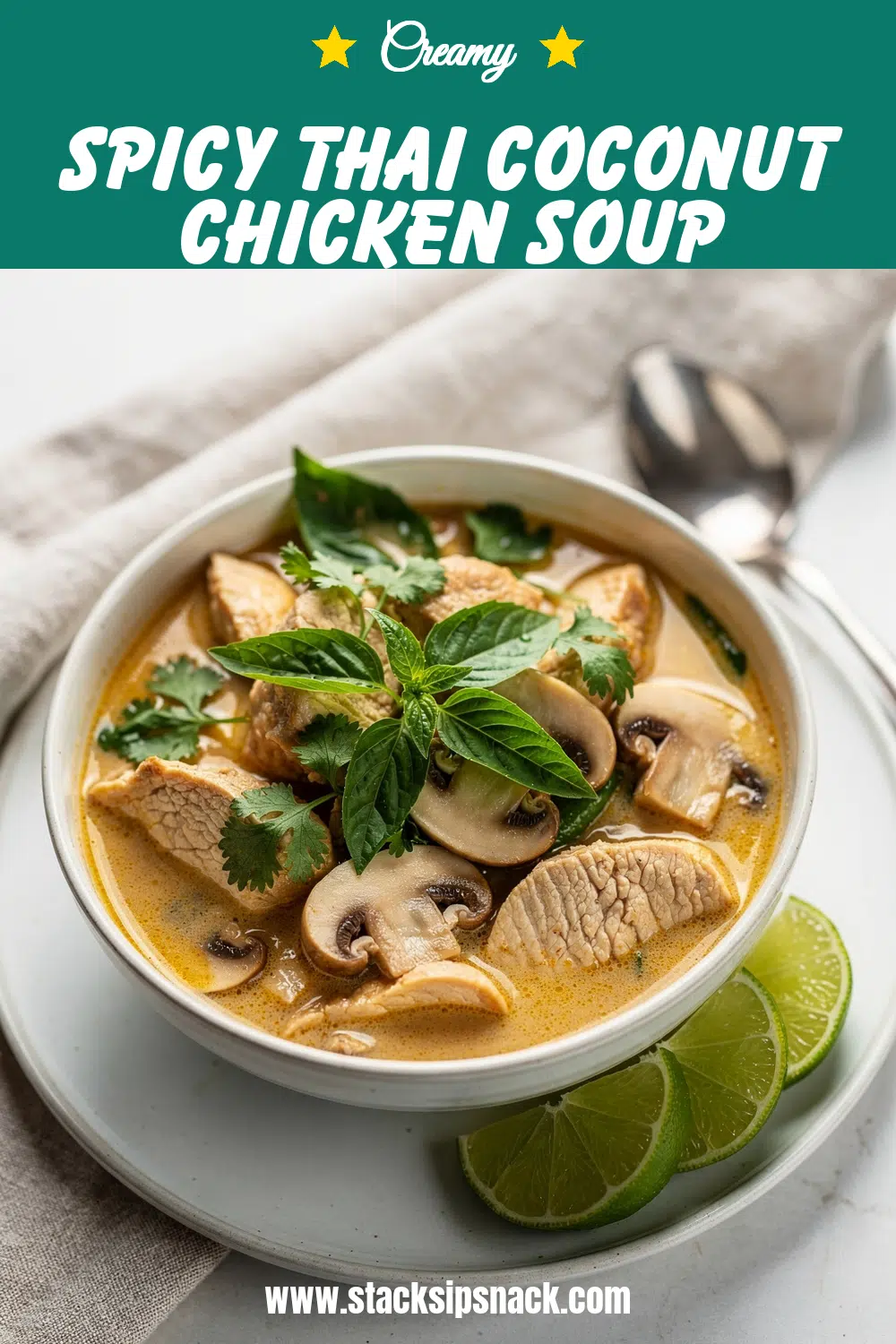 Spicy Thai Coconut Chicken Soup 10 Storage and leftovers for Spicy Thai Coconut Chicken Soup