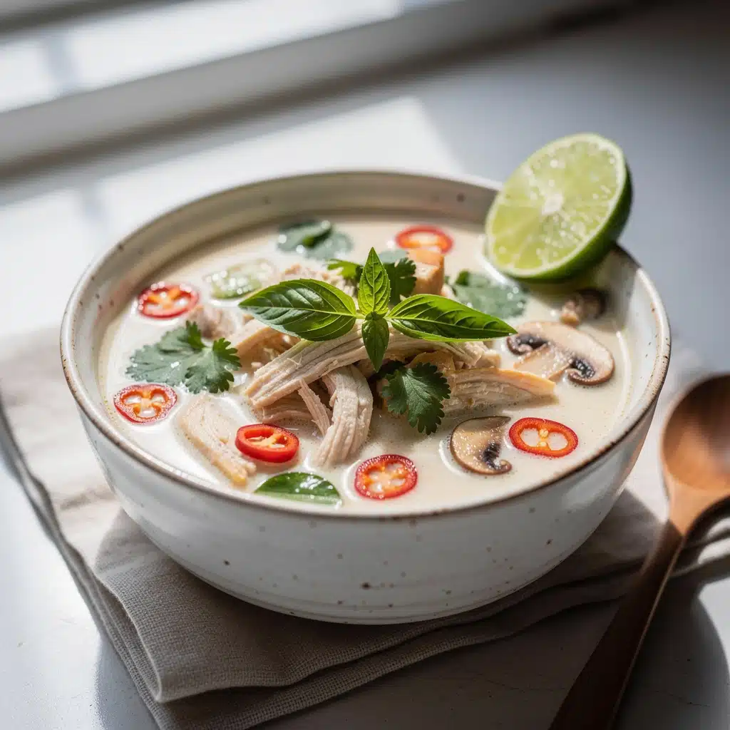 Spicy Thai Coconut Chicken Soup 8 Ingredients for Spicy Thai Coconut Chicken Soup