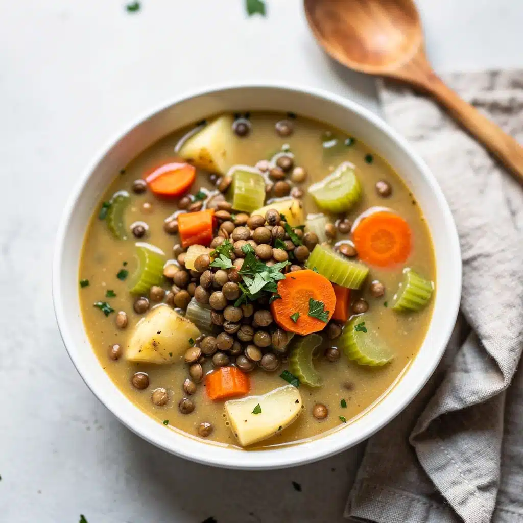 Crockpot Vegetable Lentil Soup 8 Ingredients for Crockpot Vegetable Lentil Soup