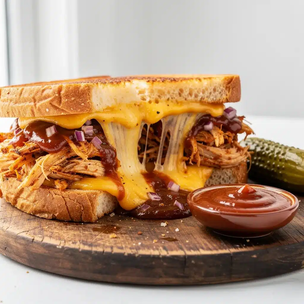 Barbecue Chicken Grilled Cheese 8 Ingredients for Barbecue Chicken Grilled Cheese