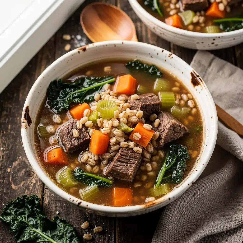 Beef and Barley Soup 8 Ingredients for Beef and Barley Soup