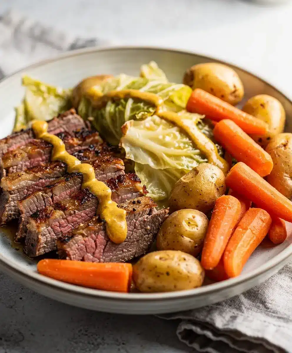 Beer Braised Corned Beef and Cabbage 6 Beer Braised Corned Beef and Cabbage featured image