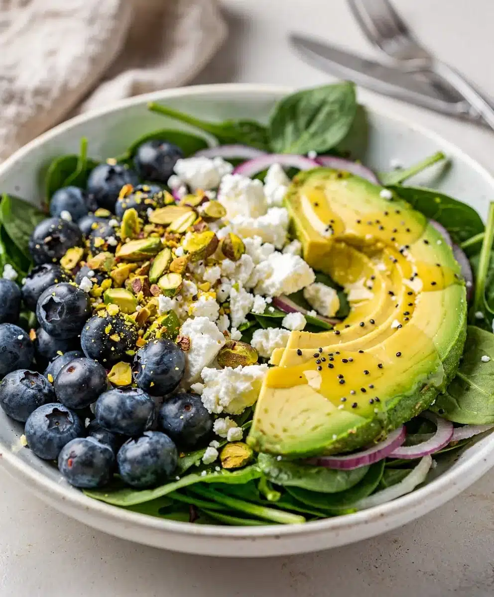 Blueberry Pistachio Spring Salad 6 Blueberry Pistachio Spring Salad featured image