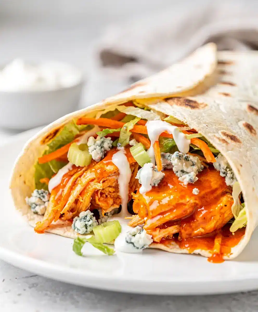 Buffalo Chicken Wrap 6 Buffalo Chicken Wrap featured image