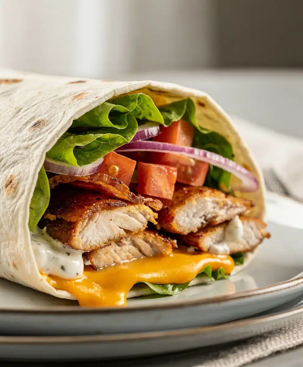 Chicken Bacon Ranch Wrap 6 Chicken Bacon Ranch Wrap featured image