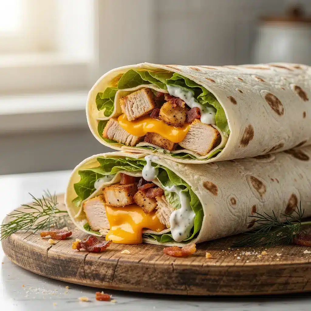 Chicken Bacon Ranch Wrap 9 Recipe variations for Chicken Bacon Ranch Wrap