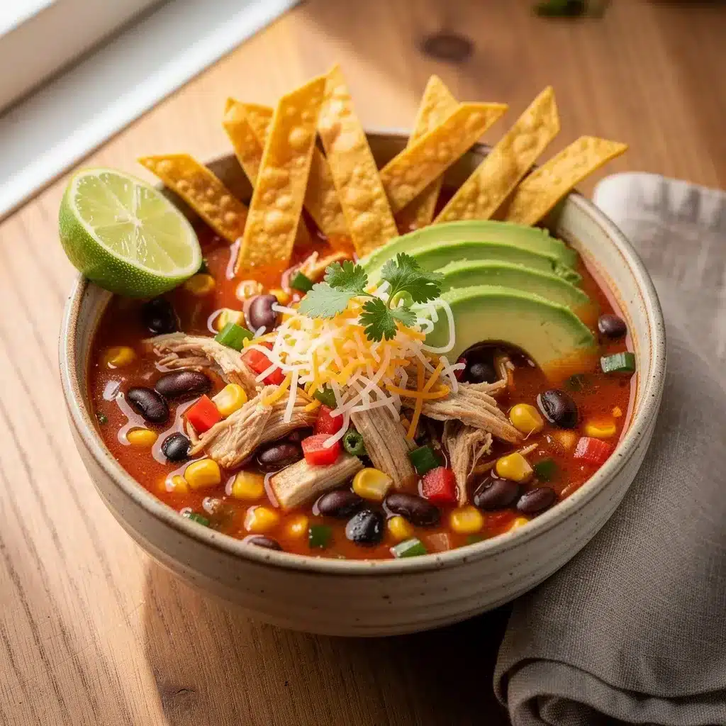 Chicken tortilla Soup 9 Recipe variations for Chicken tortilla Soup