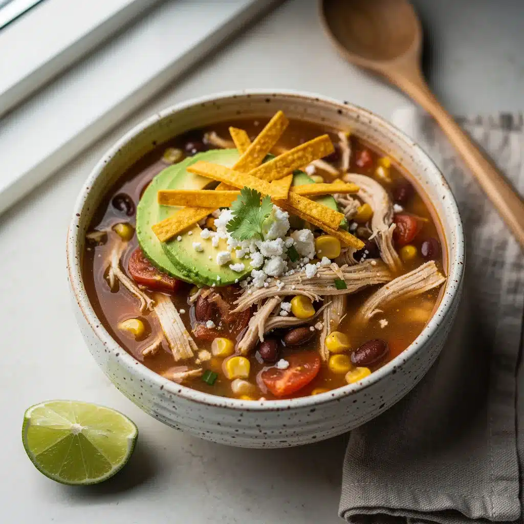 Chicken Tortilla Soup 8 Ingredients for Chicken Tortilla Soup