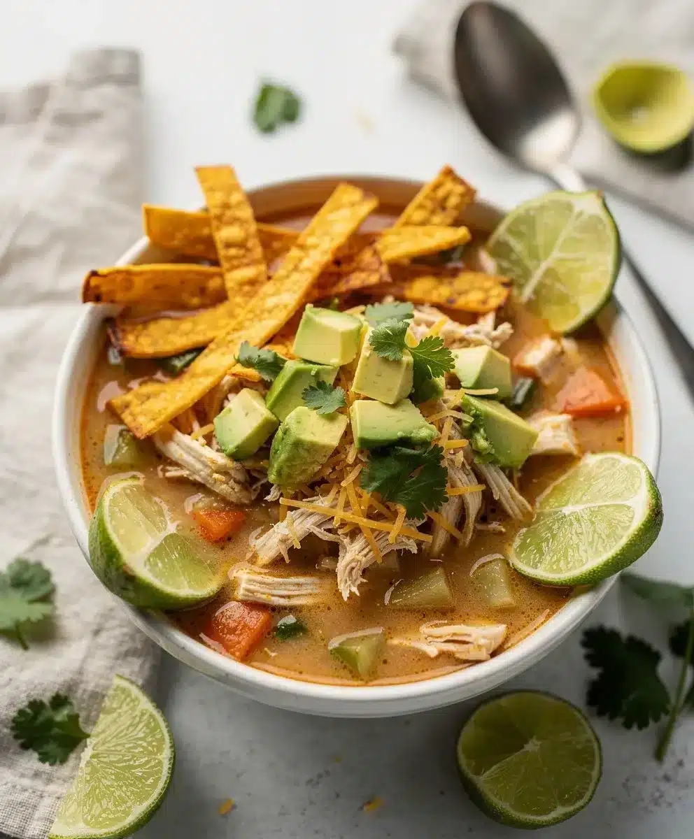 Chicken tortilla Soup 6 Chicken tortilla Soup featured image