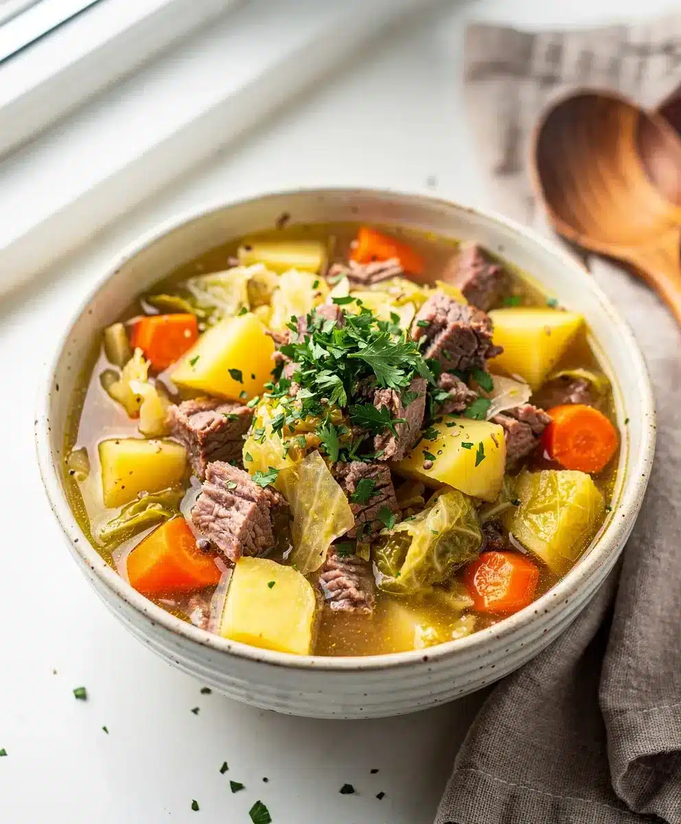 Corned Beef and Cabbage Soup 6 Corned Beef and Cabbage Soup featured image