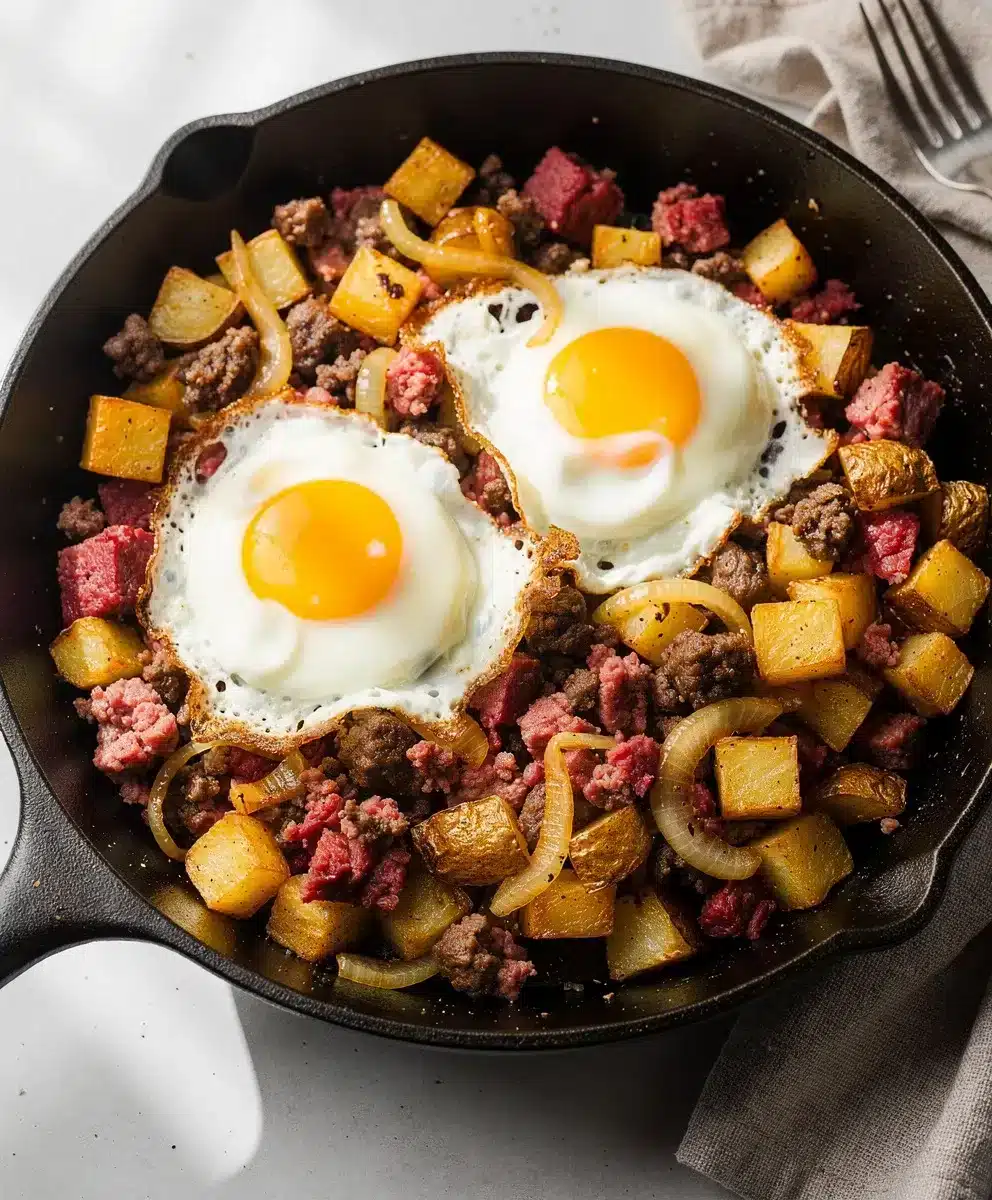 Corned Beef Hash Eggs 6 Corned Beef Hash Eggs featured image