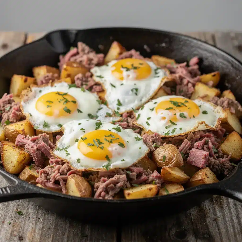 Corned Beef Hash Eggs 8 Ingredients for Corned Beef Hash Eggs