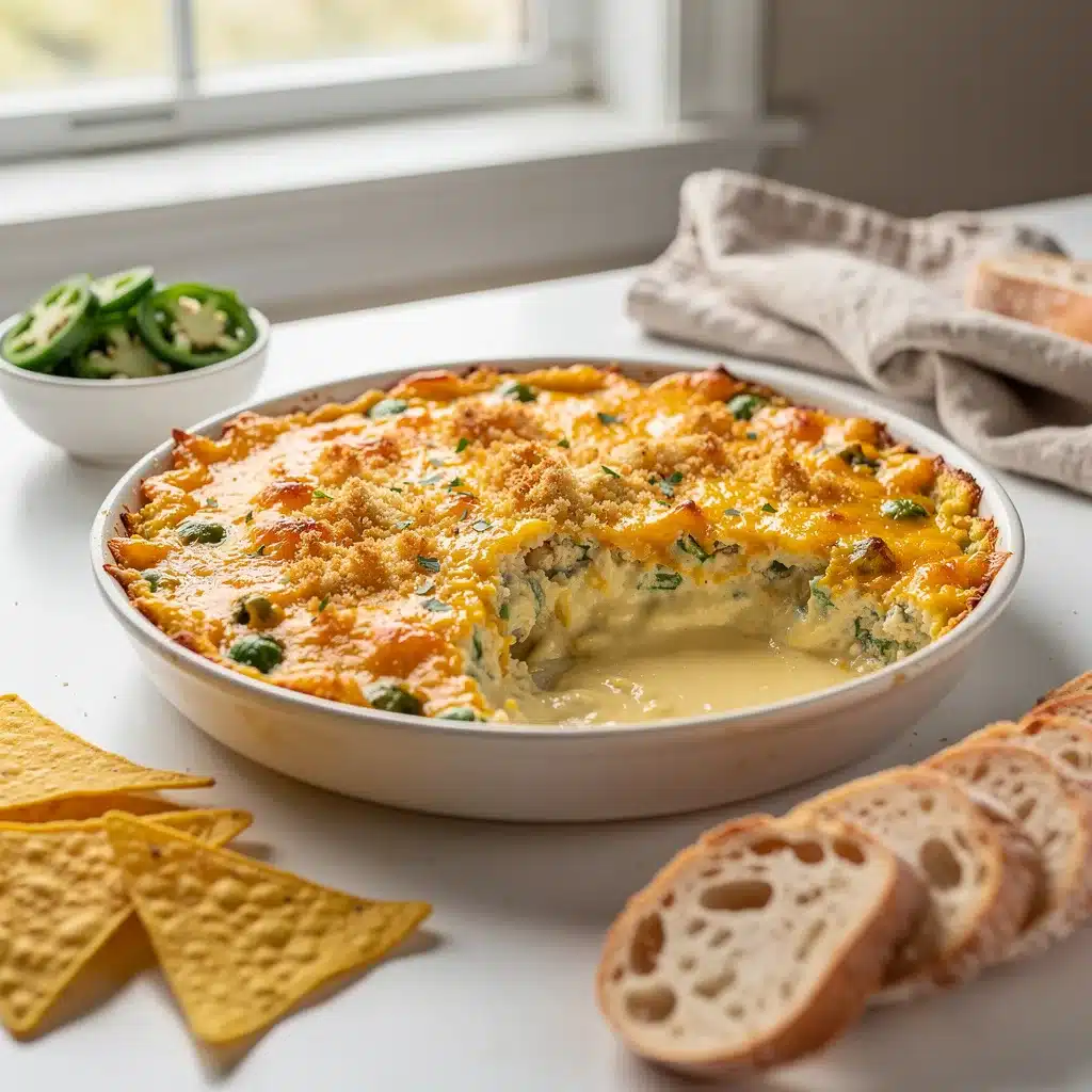 Creamy Jalapeño Popper Dip 8 Ingredients for Creamy Jalapeño Popper Dip