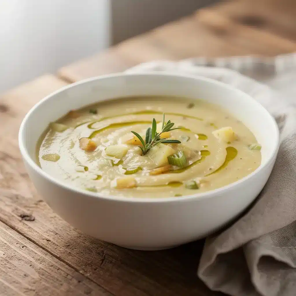 Creamy Potato Leek Soup 8 Ingredients for Creamy Potato Leek Soup