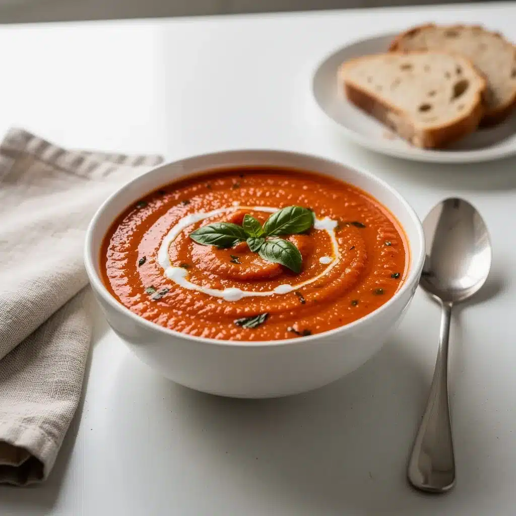 Creamy Tomato Basil Soup 9 Recipe variations for Creamy Tomato Basil Soup