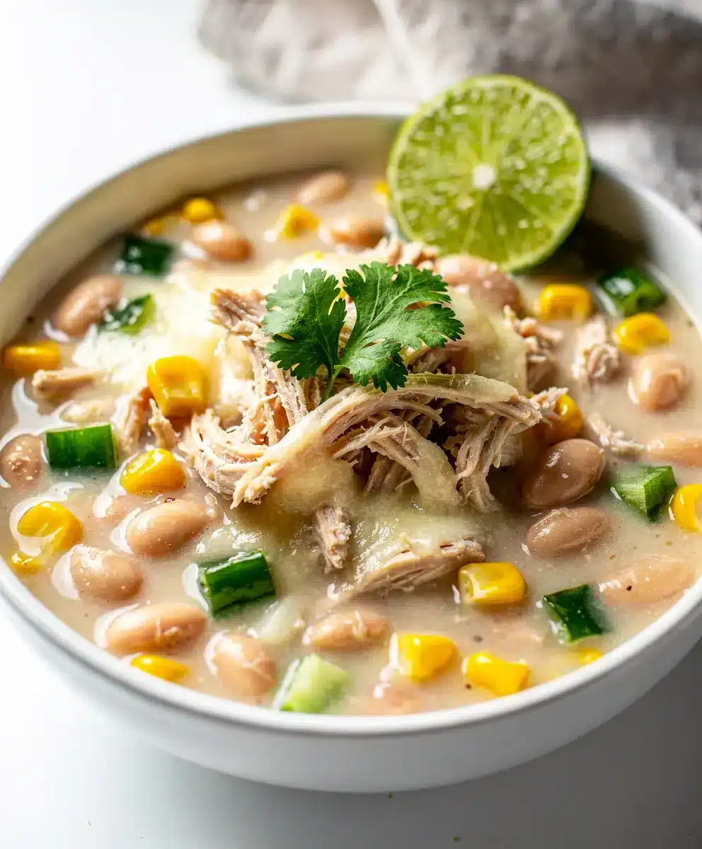 Creamy White Chicken Chili 6 Creamy White Chicken Chili featured image