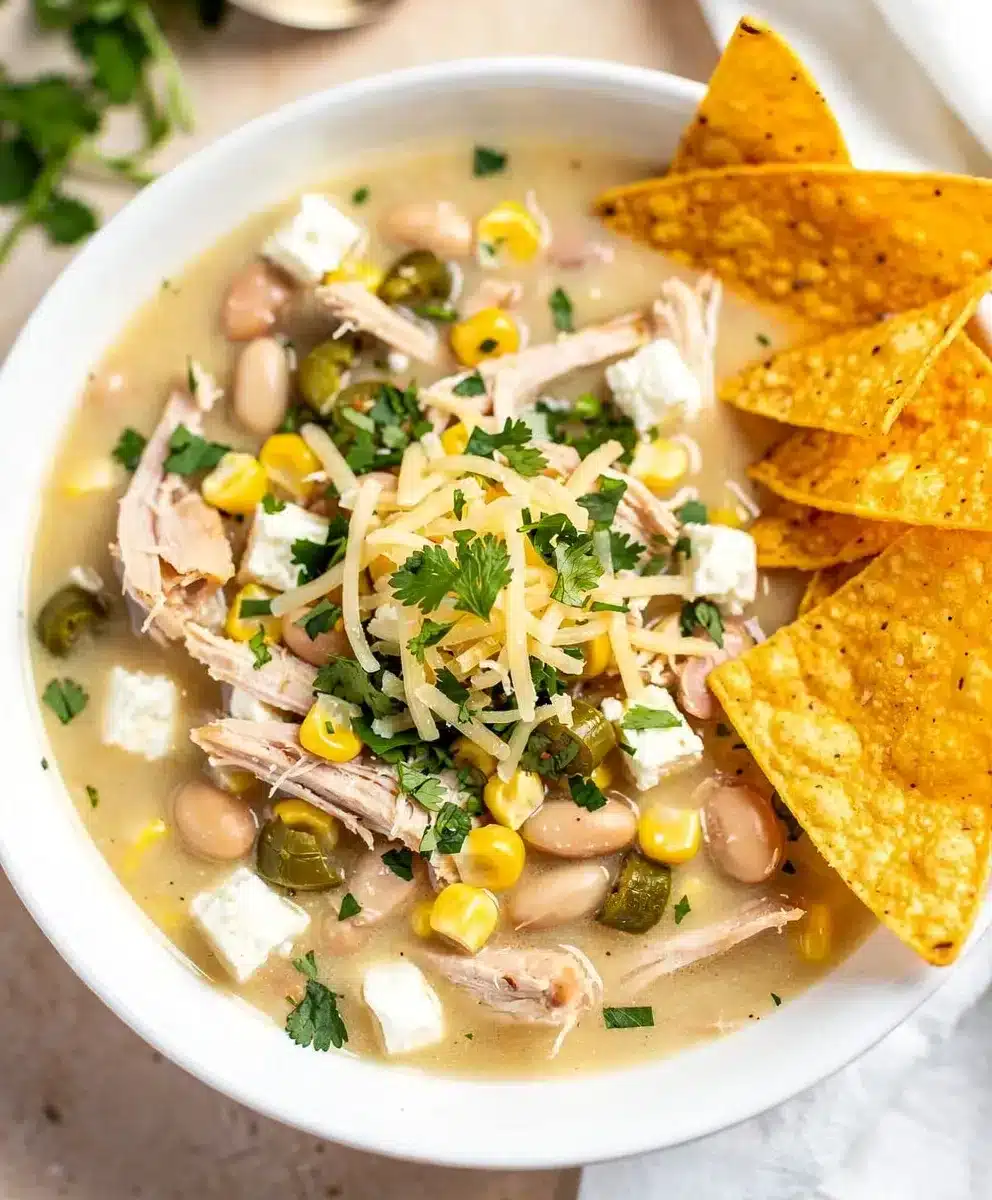 Rotisserie White Chicken Chili 6 Rotisserie White Chicken Chili featured image