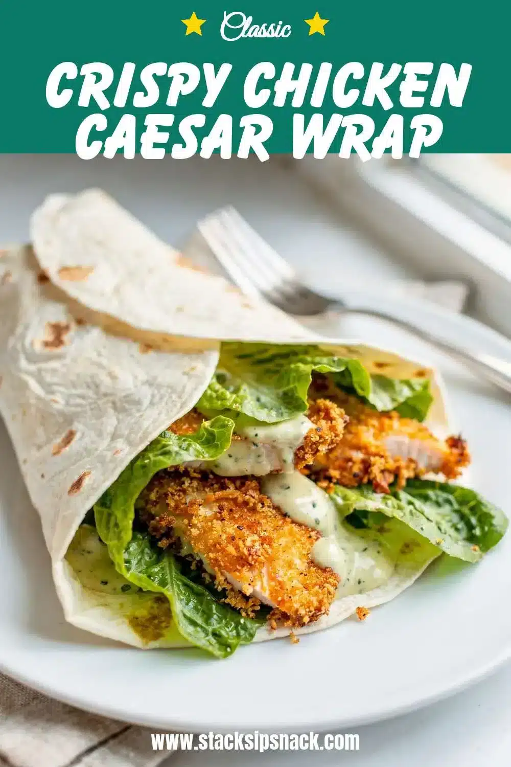 Crispy Chicken Caesar Wrap 10 Storage and leftovers for Crispy Chicken Caesar Wrap