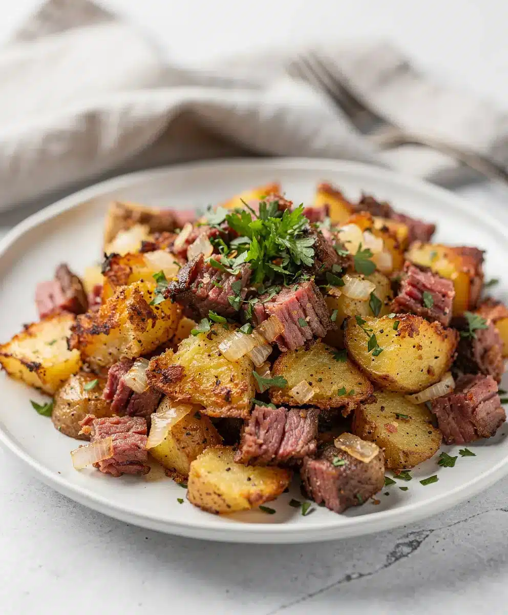 Crispy Corned Beef Hash 6 Crispy Corned Beef Hash featured image