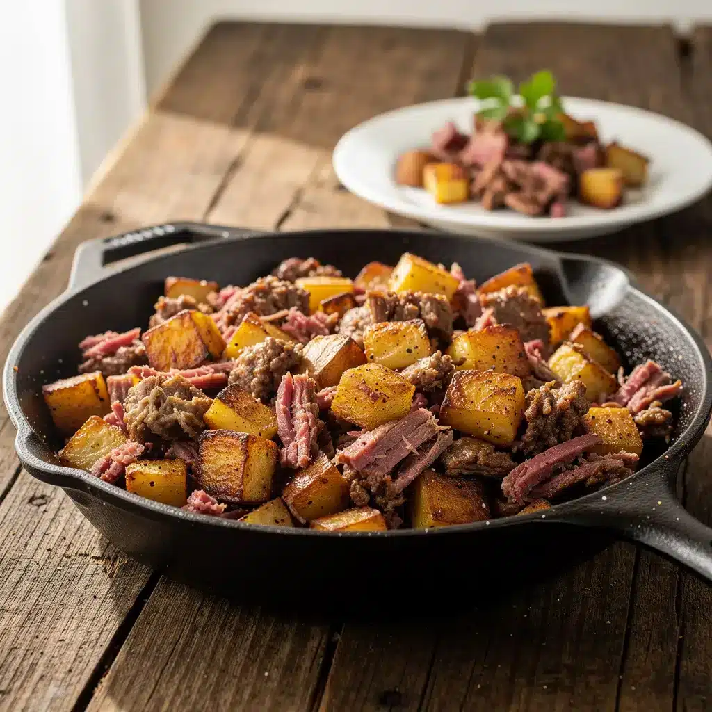 Crispy Corned Beef Hash 8 Ingredients for Crispy Corned Beef Hash