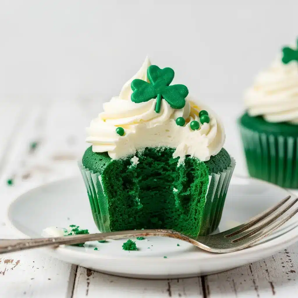 Green Velvet Cupcakes 8 Ingredients for Green Velvet Cupcakes