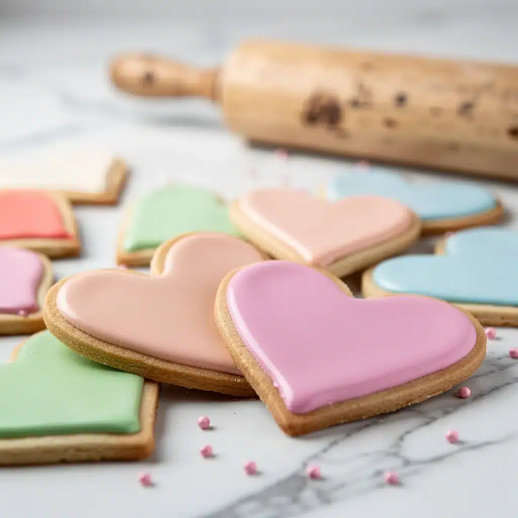 Heart Shaped Sugar Cookies 8 Ingredients for Heart Shaped Sugar Cookies