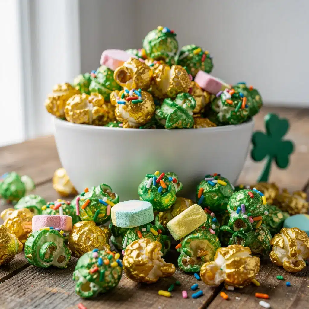 Leprechaun Popcorn 8 Ingredients for Leprechaun Popcorn