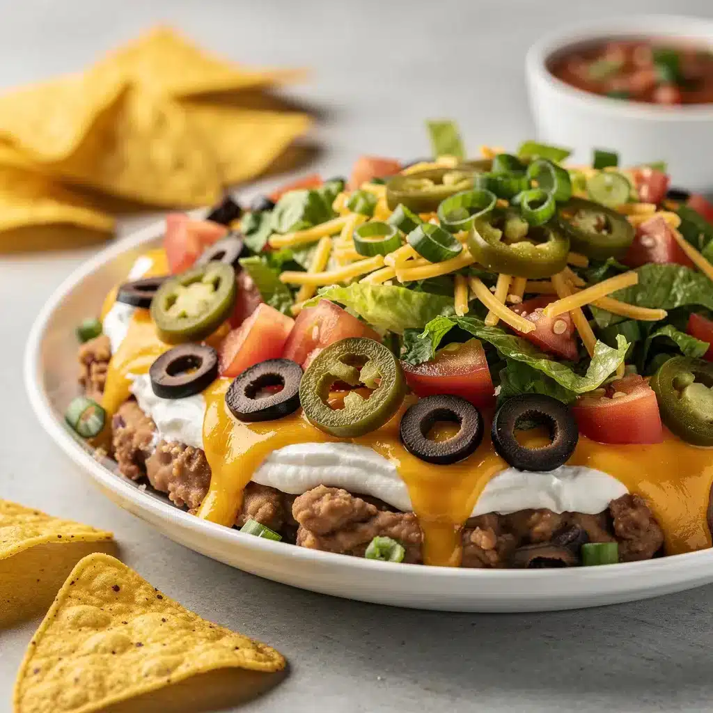 Loaded Taco Dip 8 Ingredients for Loaded Taco Dip