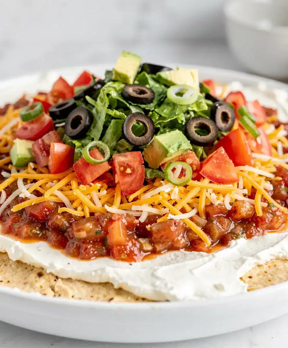 Loaded Taco Dip 6 Loaded Taco Dip featured image