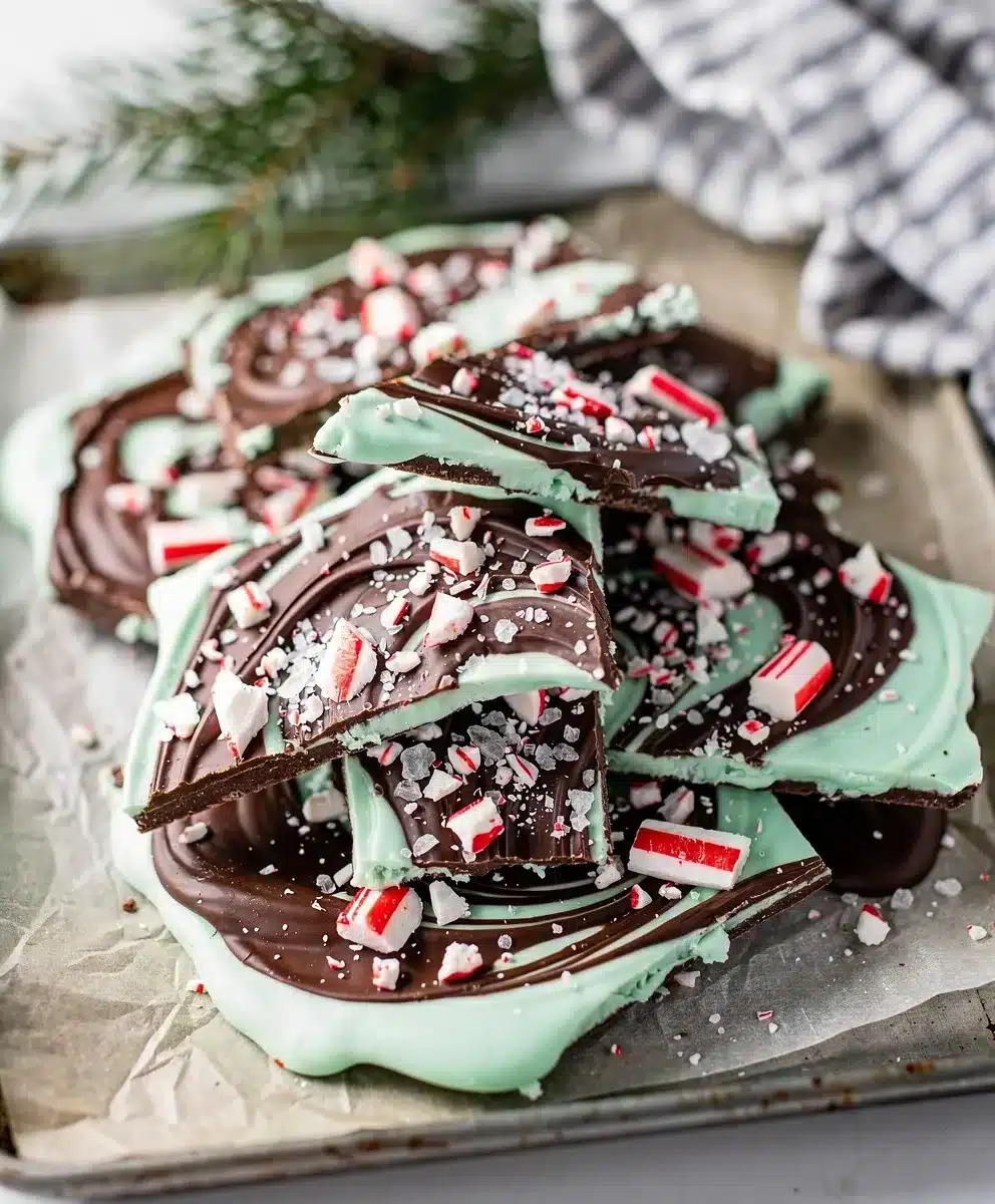 Mint Chocolate Bark 6 Mint Chocolate Bark featured image
