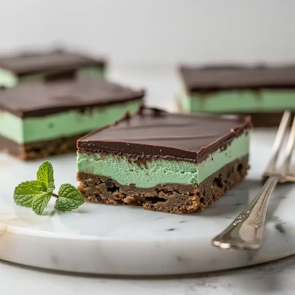 Mint Chocolate Cookie Bars 8 Ingredients for Mint Chocolate Cookie Bars