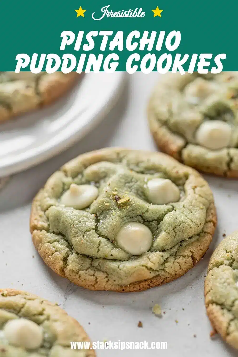 Pistachio Pudding Cookies 10 Storage and leftovers for Pistachio Pudding Cookies