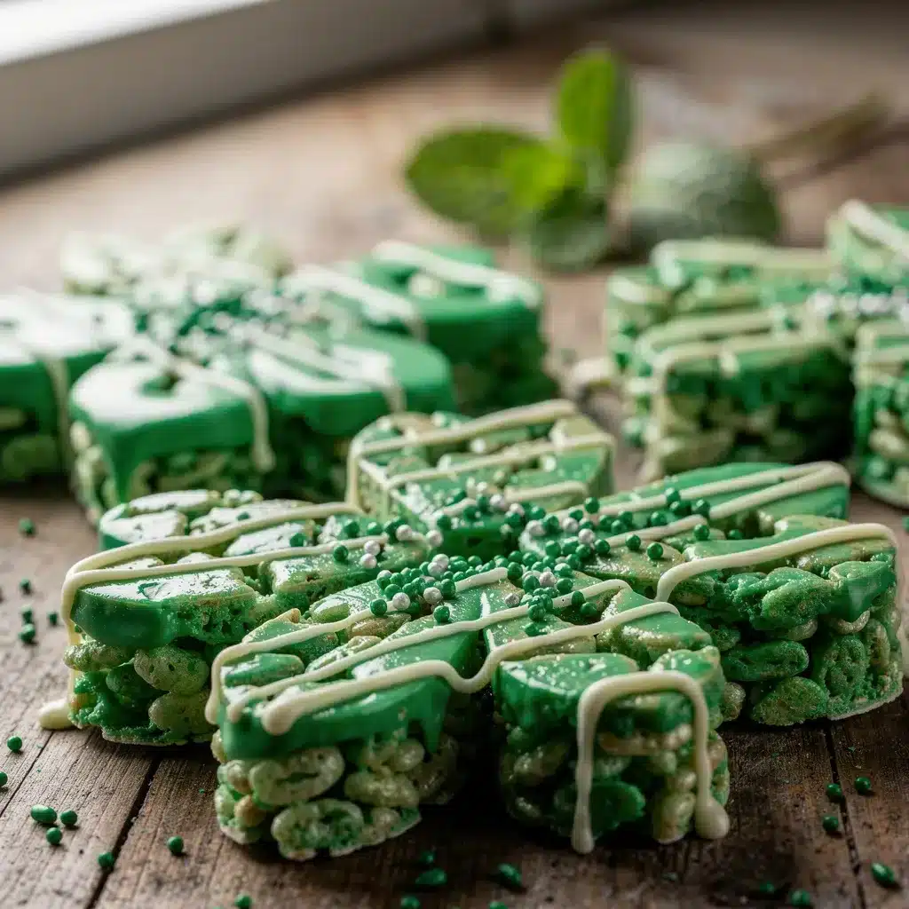 Shamrock Rice Krispie Treats 8 Ingredients for Shamrock Rice Krispie Treats